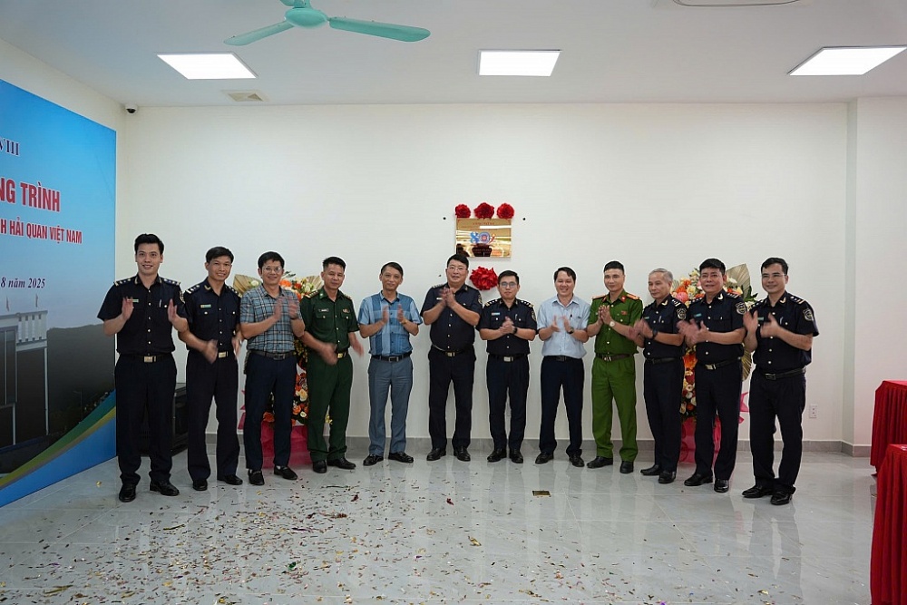 Hải quan cửa khẩu Hoành Mô có trụ sở mới