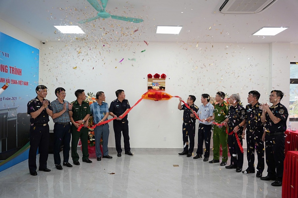 Hải quan cửa khẩu Hoành Mô có trụ sở mới