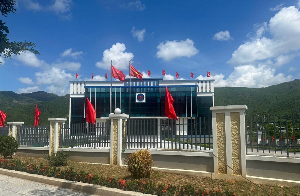 Hải quan cửa khẩu Hoành Mô có trụ sở mới