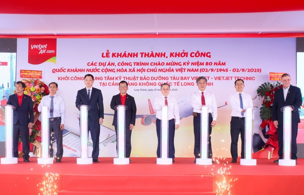 Vietjet khởi công Trung tâm Kỹ thuật Bảo dưỡng Tàu bay tại Long Thành