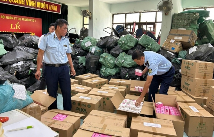 Bị phạt hơn 700 triệu đồng vì kinh doanh hàng xâm phạm sở hữu trí tuệ