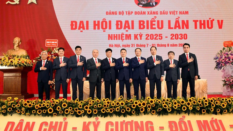 Dấu ấn Đại hội Đảng bộ Tập đoàn Xăng dầu Việt Nam lần thứ V