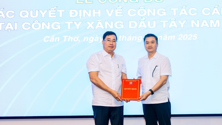 Petrolimex bổ nhiệm Chủ tịch Công ty Xăng dầu Tây Nam Bộ
