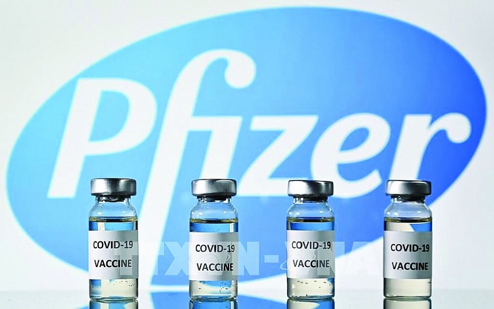 Vaccine ngừa Covid-19 do hãng Pfizer và đối tác BioNTech sản xuất