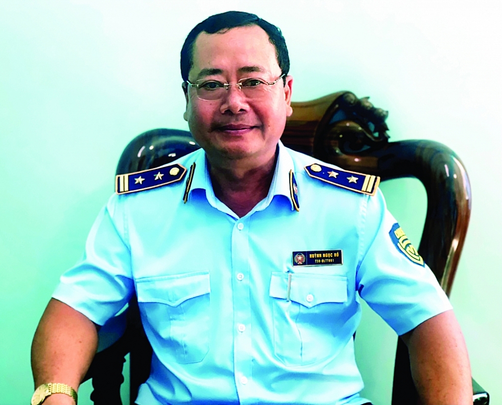 Phó Cục trưởng phụ trách Cục QLTT An Giang Huỳnh Ngọc Hồ.