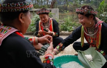 Phong tục đón Tết độc đáo của người Dao đỏ ở Lục Yên