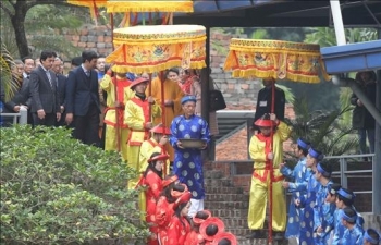 Nghi lễ "Tống cựu nghinh Tân" tại Hoàng thành Thăng Long