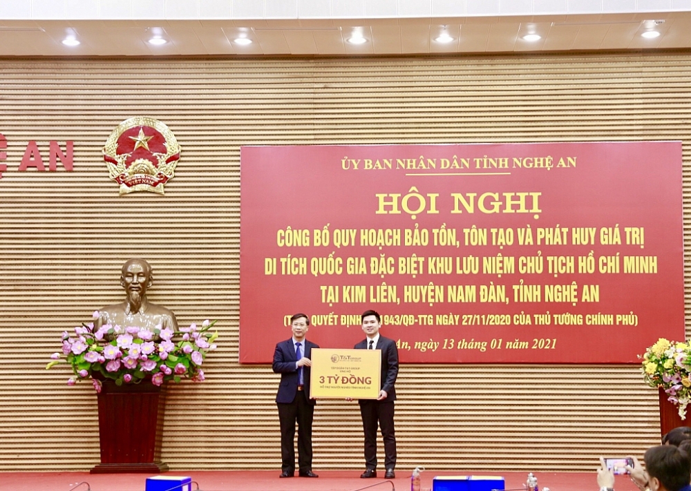 Công bố Quy hoạch Khu lưu niệm Chủ tịch Hồ Chí Minh tại Nghệ An