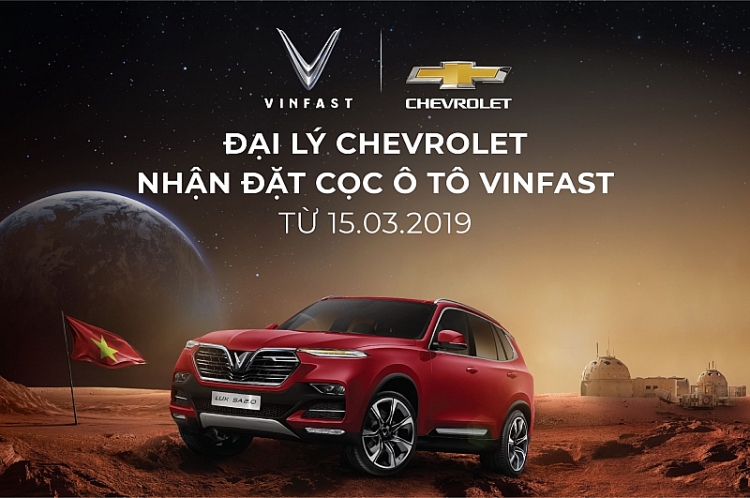 dai ly chevrolet chinh thuc nhan dat coc xe o to vinfast