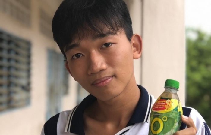 Một nam sinh trúng 100 triệu đồng sau khi giải khát với Number 1