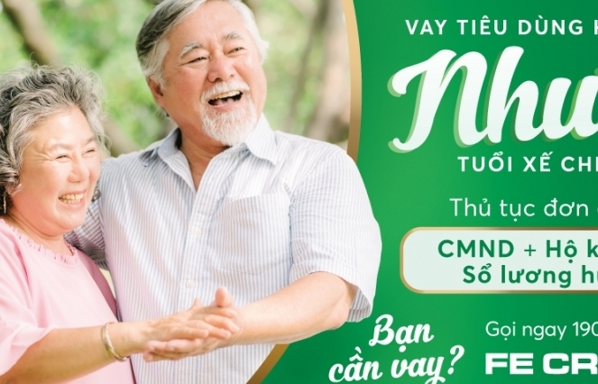 Vay tiêu dùng hưu trí- Như ý tuổi xế chiều