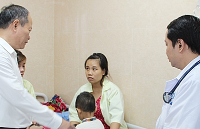 Gần một nửa số trẻ một trường mầm non ở Phú Thọ nhập viện