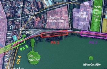 Hà Nội dự kiến vay 30.572 tỷ đồng làm tuyến đường sắt qua Hồ Gươm