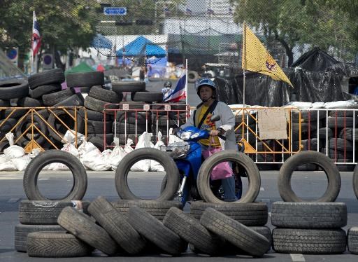 Người biểu tình Thái xuống đường khởi động &quot;chiếm Bangkok&quot;