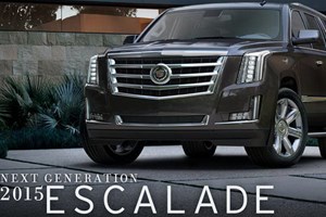 Mẫu Escalade của Cadilac đời 2015 có giá từ 72.690 USD