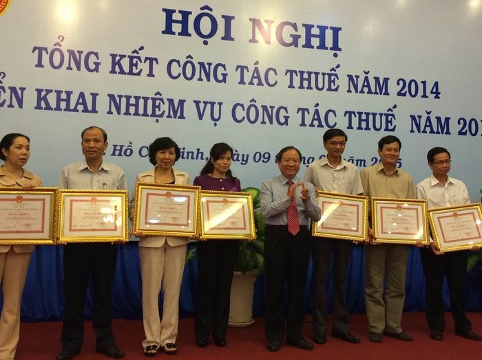 cuc thue tphcm hoan thanh xuat sac nhiem vu thu ngan sach 2014