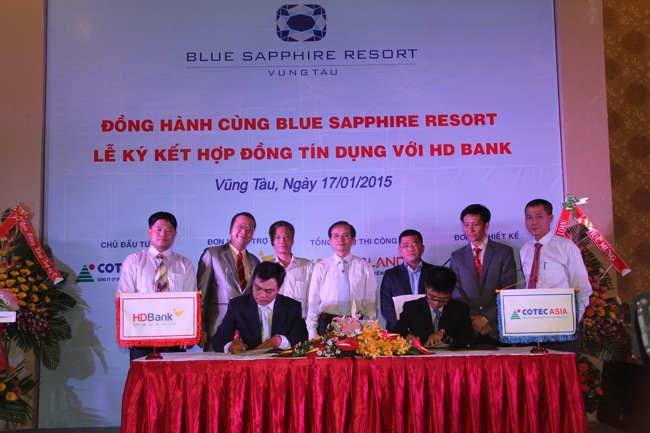 HDBank tài trợ 300 tỷ vốn xây dựng dự án nghỉ dưỡng