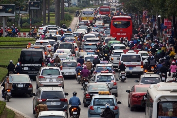 can tet giao thong khap ha noi cang nhu day dan