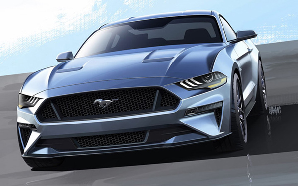 can canh xe ford mustang phien ban 2018