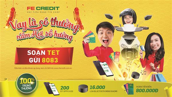 fe credit tung khuyen mai quotkhungquot voi 100 co hoi trung thuong dip tet ky hoi