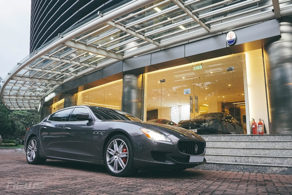 maserati quattrosprte sedan the thao cho nguoi me toc do