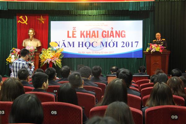 Trường Hải quan Việt Nam khai giảng năm học 2017