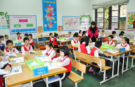 Yên Mô mở rộng mô hình trường tiểu học mới  baoninhbinhorgvn