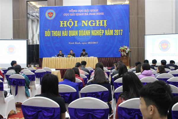 Hải quan Hà Nam Ninh đối thoại với doanh nghiệp trên địa bàn tỉnh Ninh Bình, Nam Định