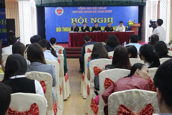 Hải quan Hà Nam Ninh đối thoại với 170 doanh nghiệp XNK qua địa bàn