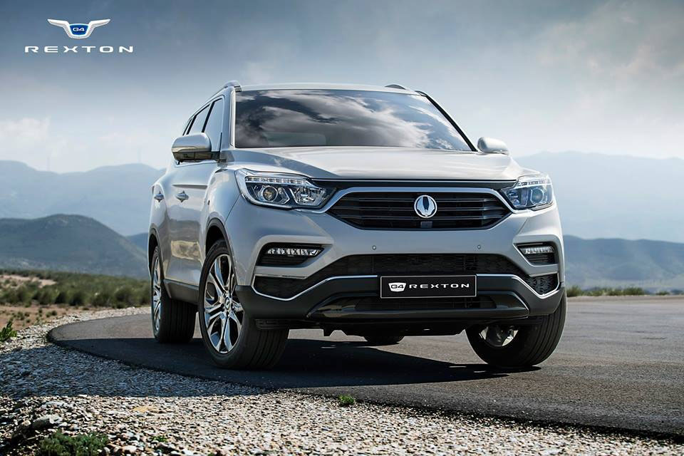 ssangyong rexton 2018 duoc trang bi may xang tang ap 22l