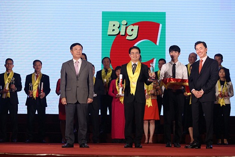 Big C nhận danh hiệu Doanh nghiệp Rồng Vàng