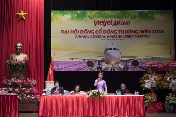 Năm 2018: Vietjet mở rộng đường bay quốc tế, chia cổ tức 50%