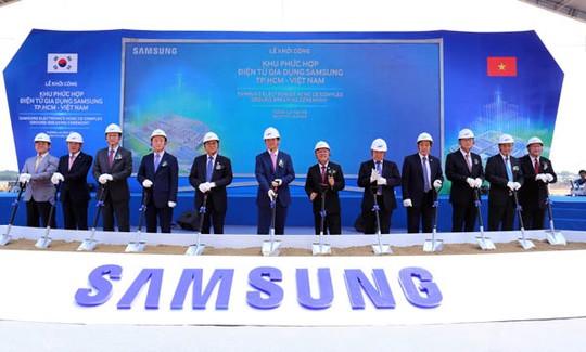 Kiến nghị gỡ vướng cho dự án 1,4 tỷ USD của Samsung