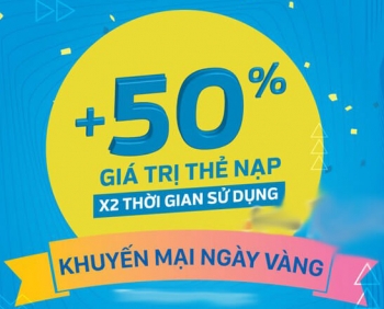 siet khuyen mai nap the cua cac nha mang