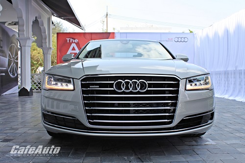 audi trinh lang sedan hang sang a8l 2014 tai viet nam