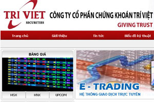 Chứng khoán Trí Việt chính thức lên sàn UPCoM