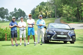 lexus dong hanh cung giai golf forbes viet nam 2016