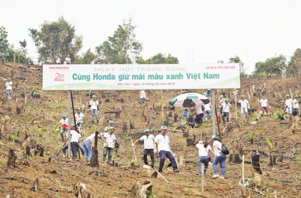 honda viet nam no luc het minh vi cong dong