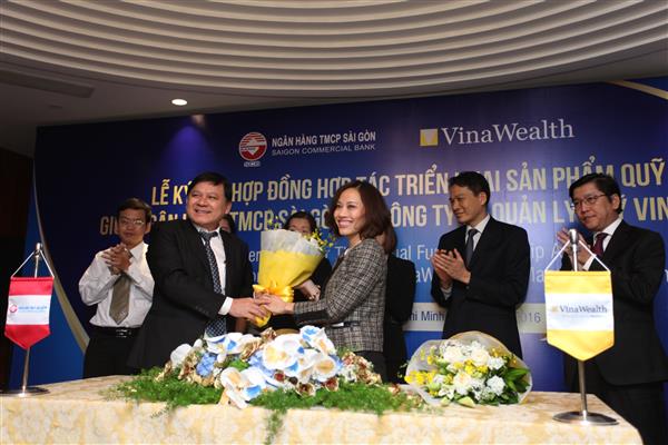 VinaWealth cùng SCB triển khai sản phẩm quỹ mở