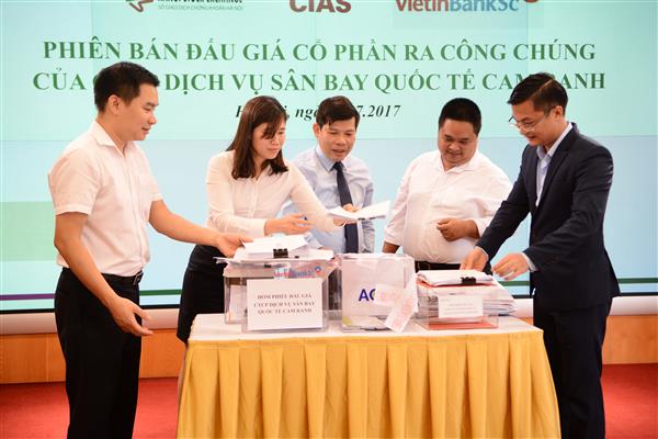 Công ty Dịch vụ Sân bay Quốc tế Cam Ranh bán 1,45 triệu cổ phần ra công chúng