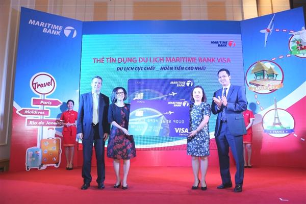 Hoàn tiền tới 32 triệu đồng với thẻ tín dụng du lịch Maritime Bank Visa