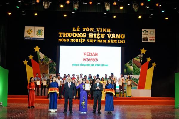 Sản phẩm của Vedan đạt Thương hiệu vàng nông nghiệp VN năm thứ 3 liên tiếp