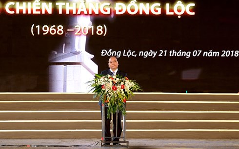 Thủ tướng Nguyễn Xuân Phúc: &quot;Bao xương máu mới làm nên Đồng Lộc&quot;