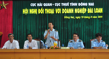 cuc thue hai quan dong nai doi thoai voi doanh nghiep dai loan