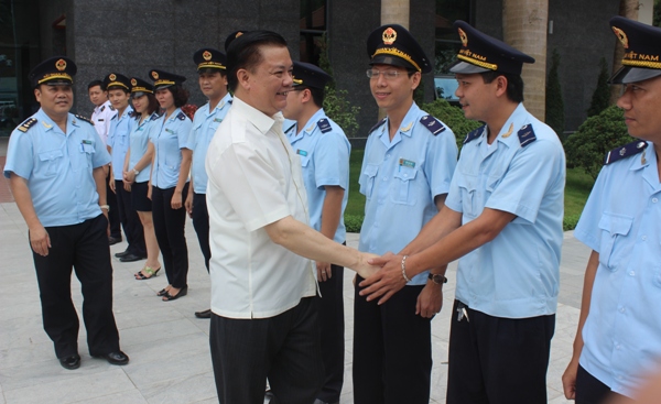 bo truong dinh tien dung kiem tra cong tac chong buon lau khu vuc bien gioi lang son