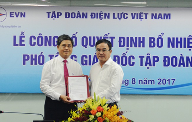 EVN có Phó Tổng giám đốc mới