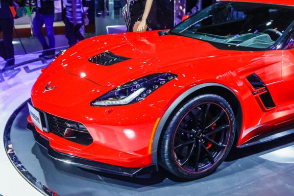 can canh chevrolet corvette grand sport 2017 vua xuat hien o viet nam