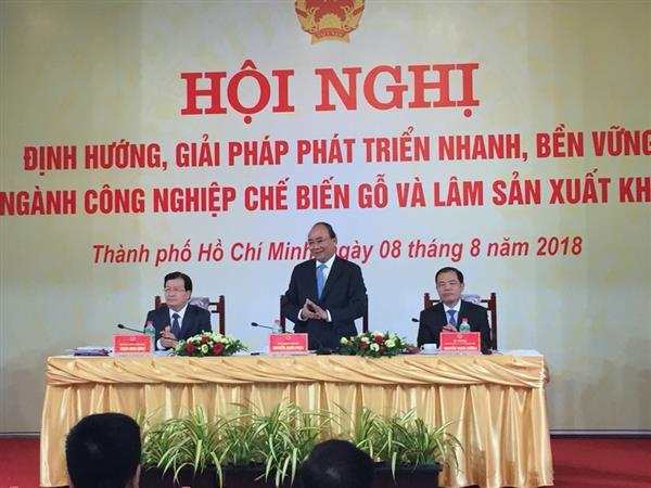 Đưa Việt Nam trở thành một trong những nước dẫn đầu thế giới trong ngành chế biến gỗ