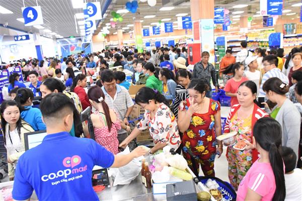 saigon coop khai truong sieu thi coopmart thu 4 tai tay ninh