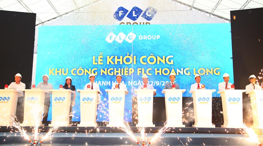 Khởi công xây dựng Khu công nghiệp FLC Hoàng Long